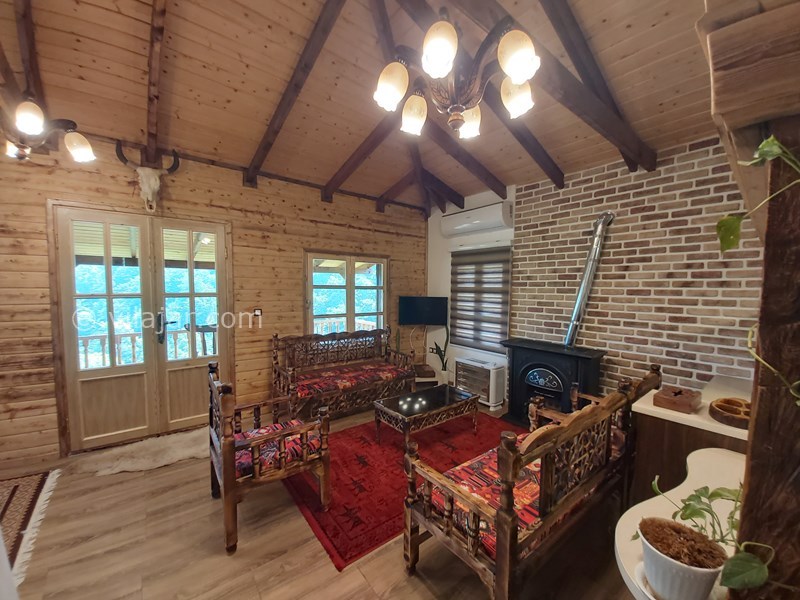 عکس شماره 622913 - اجاره ویلا چوبی جنگلی در رامسر - 