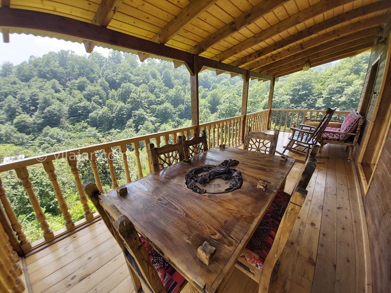 عکس شماره 622956 - اجاره ویلا چوبی جنگلی در رامسر - 