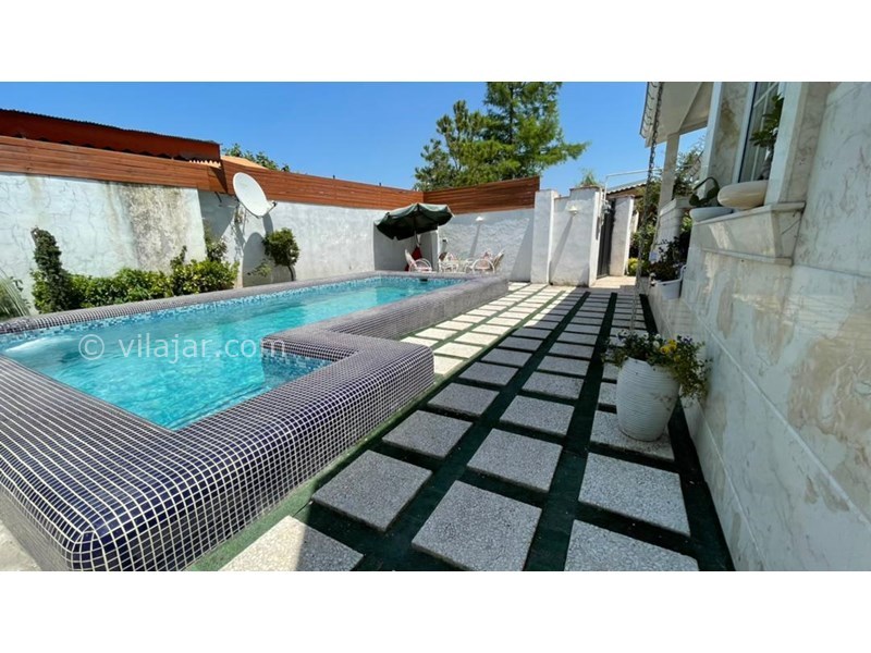 عکس شماره 626709 - اجاره ویلا با استخر روباز زیباکنار - 