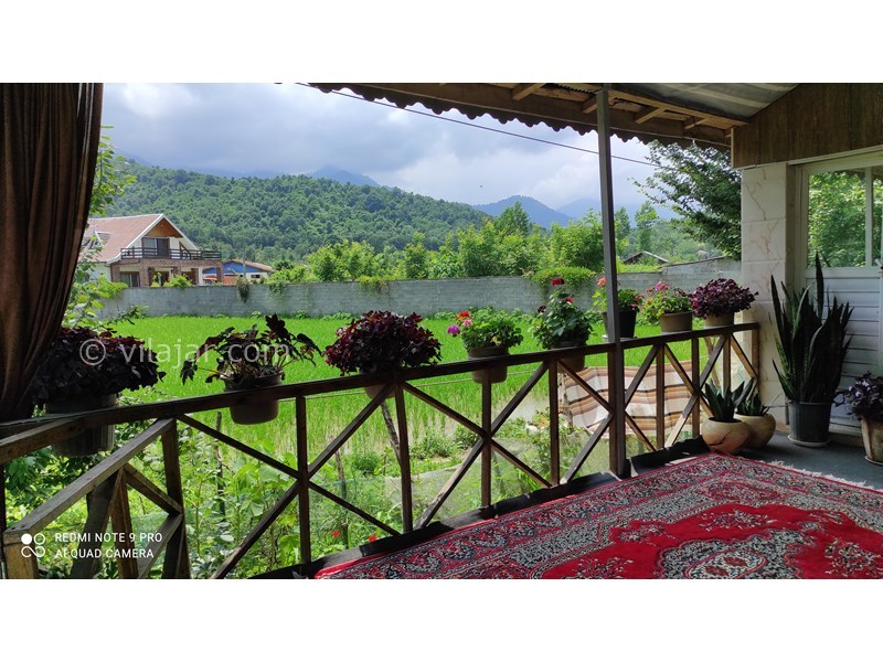 عکس شماره 626807 - ویلا با چشم انداز شالیزار - 