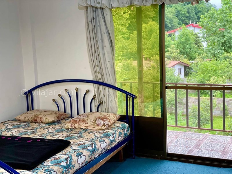 عکس شماره 629880 - کرایه ویلا در جاده دوهزار شهسوار - اتاق خواب طبقه بالا با ویو