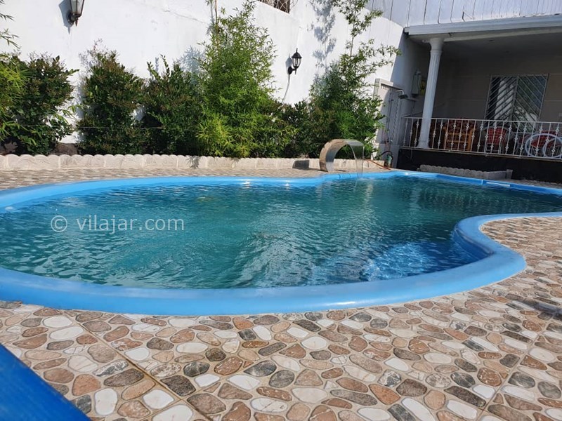 عکس شماره 631217 - اجاره ویلا با استخر در صفاییه بابلسر - سرامیک دور استخر برای افتاب گرفتن