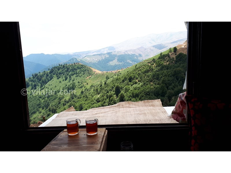 عکس شماره 632952 - رزرو کلبه چوبی در اولسبلنگاه - چشم انداز از پنجره قدی کلبه