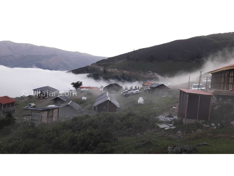 عکس شماره 632956 - رزرو کلبه چوبی در اولسبلنگاه - عکس یک روز زیبای ابری از دهکده