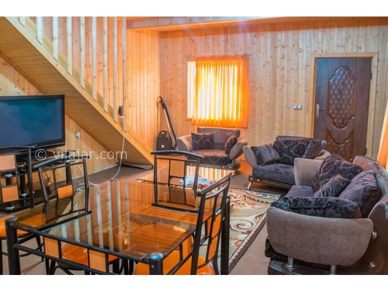 عکس شماره 635344 - کلبه چوبی در ماسال ویو شالیزار - نشیمن