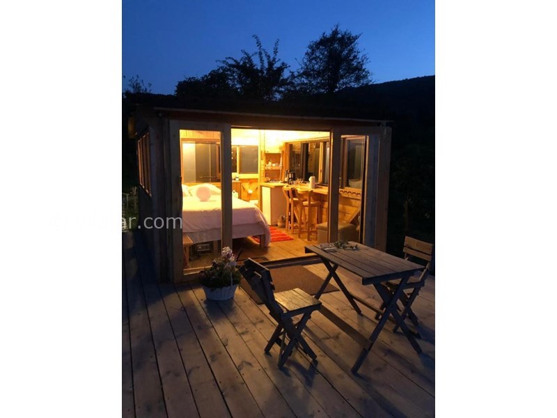 عکس شماره 636268 - اجاره کلبه چوبی با استخر روباز - 