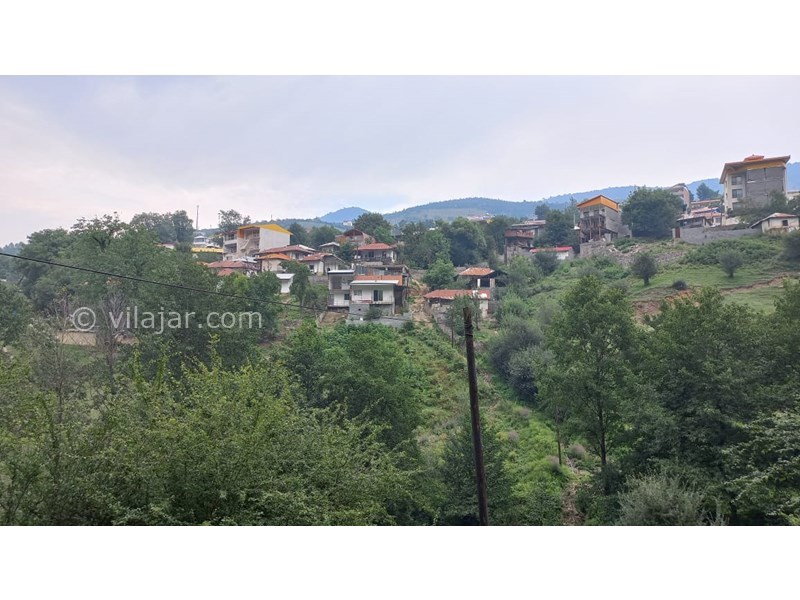 عکس شماره 640702 - اجاره کلبه جنگلی در سنگچال - ویوی سنگچال از داخل باغ