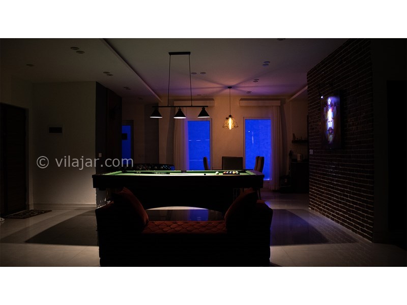 عکس شماره 642319 - ویلا با استخر و ویو دریا محمودآباد - سالن ویلا در شب