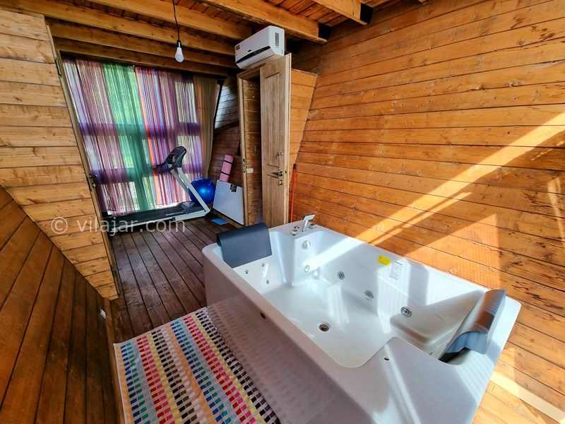 عکس شماره 645325 - اجاره کلبه با جکوزی رامسر اربکله - وان جکوزی و کولر 