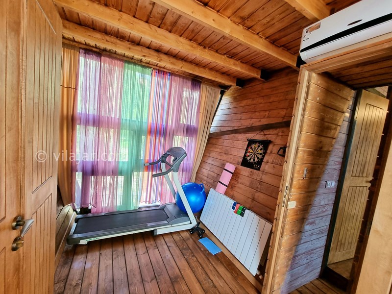 عکس شماره 645326 - اجاره کلبه با جکوزی رامسر اربکله - تردمیل و تخته نرد 