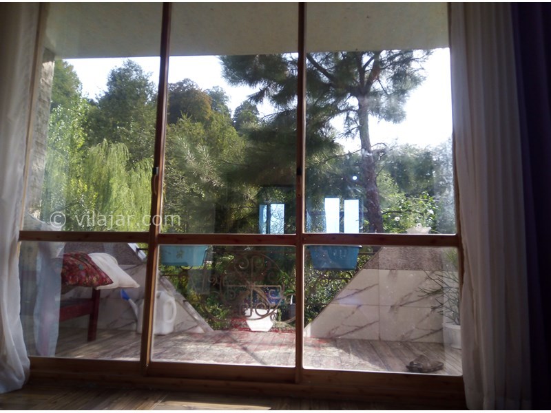 عکس شماره 647369 - اجاره ویلا جنگلی در شفت - تراس بالا