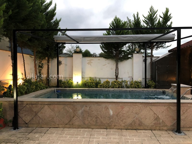 عکس شماره 649092 - ویلا بااستخر 4 فصل در نوشهر چلک - حالت روباز استخر(تابستان)