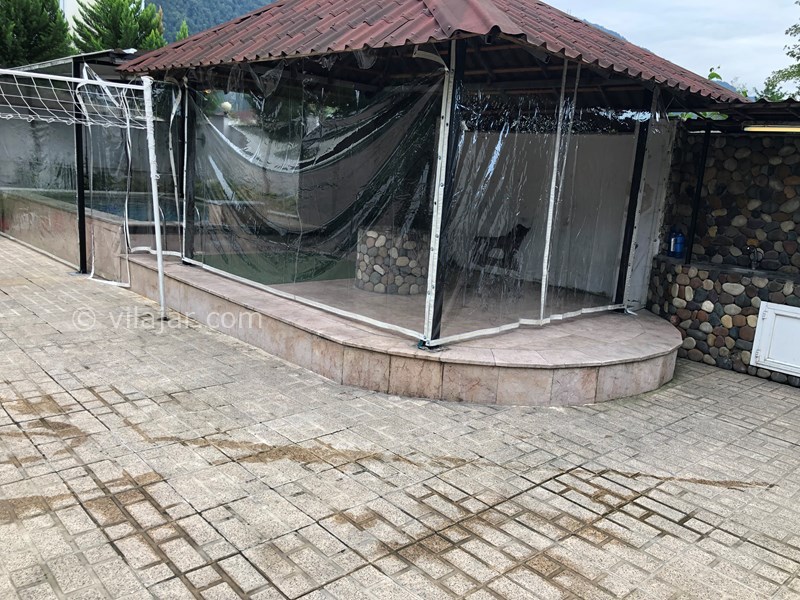 عکس شماره 649095 - ویلا بااستخر 4 فصل در نوشهر چلک - آلاچیق گرم کنار استخر آبگرم 