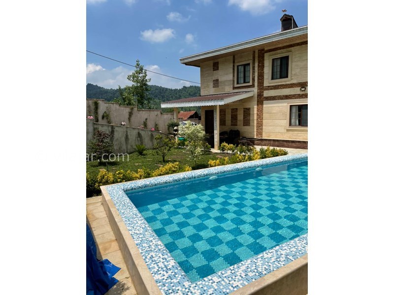 عکس شماره 649509 - اجاره ویلا جنگلی با استخر در شفت - 