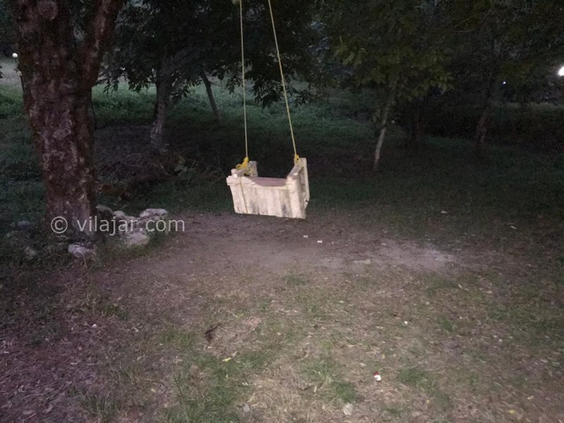 عکس شماره 650152 - اجاره ویلا در ماکلوان فومن - تاب حیاط 