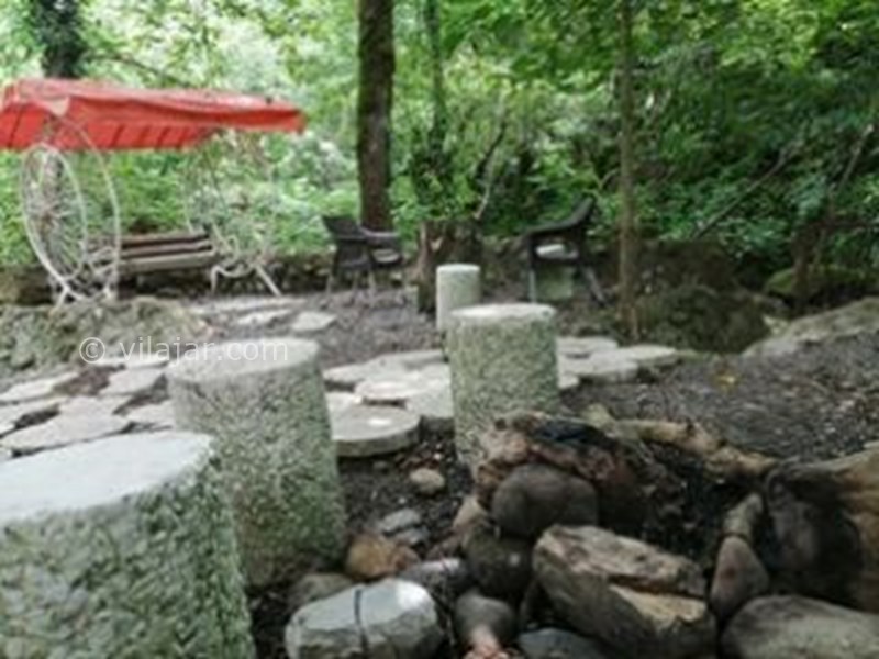 عکس شماره 652024 - ویلا لوکس استخردار قلعه رودخان - حیاط پشت ویلا به متراژ 50-60 متر