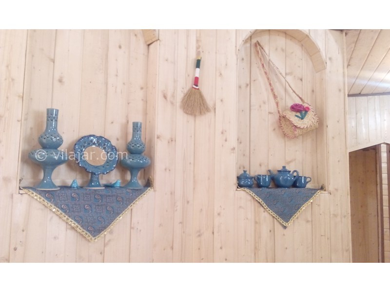 عکس شماره 652037 - ویلا لوکس استخردار قلعه رودخان - یک طبقه کلا چوبی با دکور سنتی و تخت های سنتی