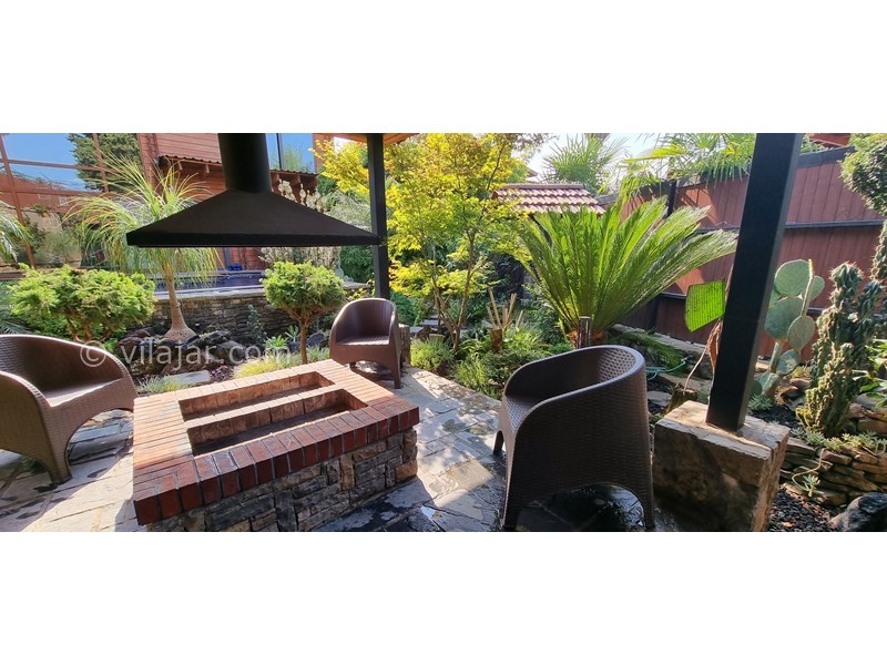 عکس شماره 653896 - اجاره ویلا چوبی با استخر روباز رامسر -