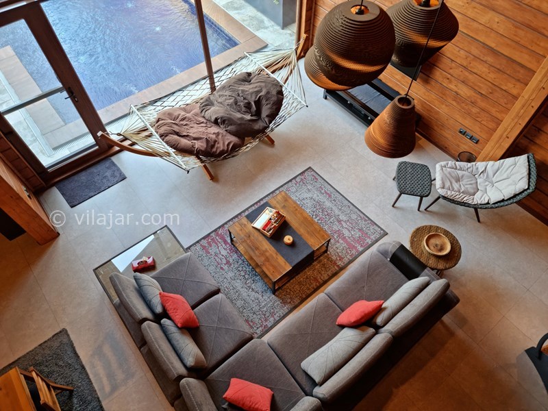 عکس شماره 653905 - اجاره ویلا چوبی با استخر روباز رامسر -