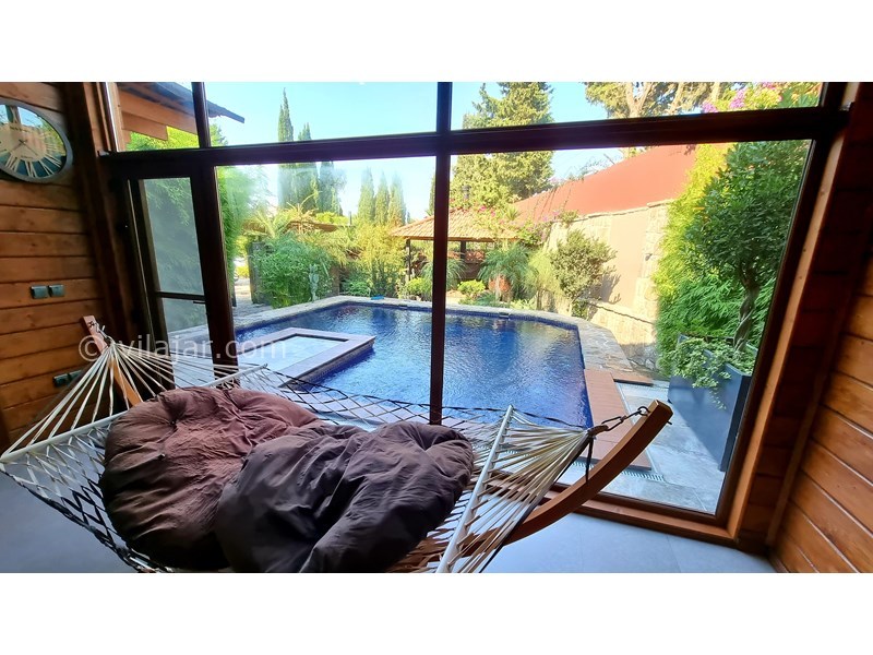 عکس شماره 653916 - اجاره ویلا چوبی با استخر روباز رامسر -