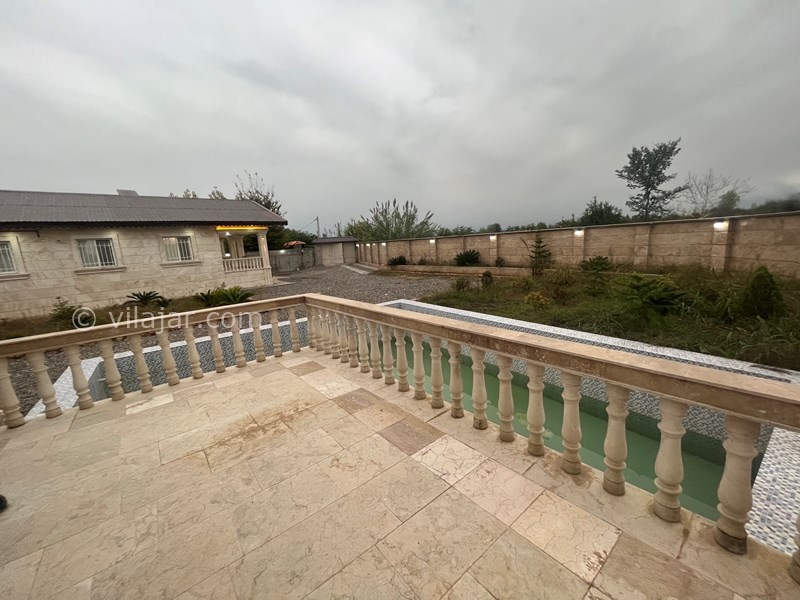 عکس شماره 655616 - اجاره ویلا در رشت سنگر با استخر روباز - 