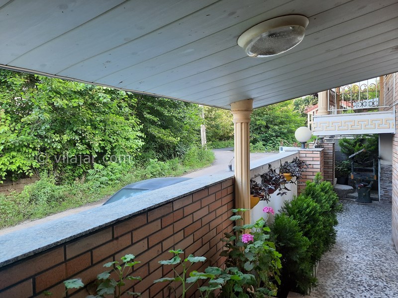 عکس شماره 658744 - اجاره ویلا استخردار هچیرود - نمایی دیگر از روبروی ویلا از سمت درب ورودی سالن