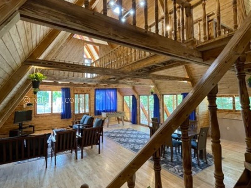 عکس شماره 662821 - اجاره ویلا چوبی با بیلیارد در رامسر - 