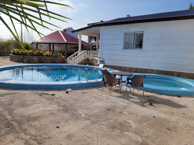 عکس شماره 663201 - اجاره ویلا با استخر روباز در انزلی - استخر و جکوزی رو باز