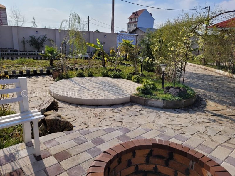 عکس شماره 663215 - اجاره ویلا با استخر روباز در انزلی - محوطه و حیاط