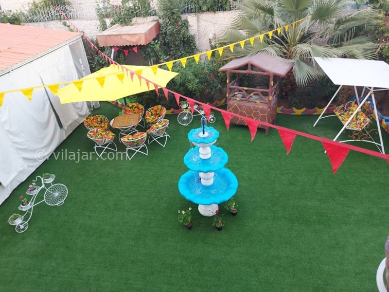 عکس شماره 667279 - متل ویلا رعنا با استخر در دزفول - نما از تراس متل ویلای رعنا محوطه ویلا /نظافت ،آراستگی، نظم و تکریم مهمان شعار متل رعناست 