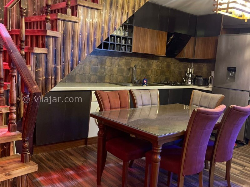 عکس شماره 668239 - ویلا بااستخر و ویو دریا فریدونکنار - ميز ناهار خوري ٦ نفره