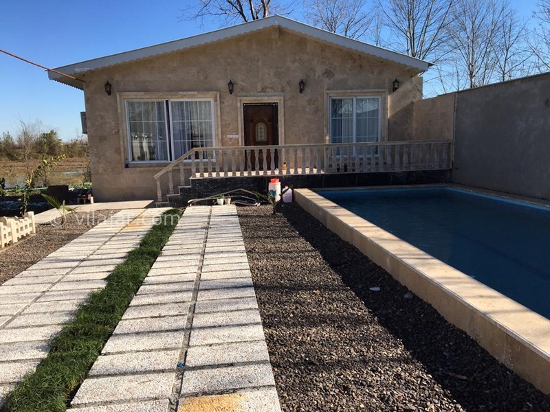 عکس شماره 669000 - ویلا با استخر روباز نزدیک خمام - 