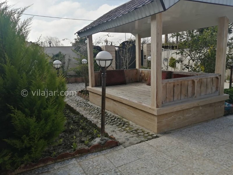 عکس شماره 670500 - ویلا با استخر سرپوشیده محموداباد - حیاط و آلاچیق 