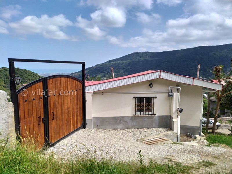 عکس شماره 673526 - اجاره ویلا در جنگل دالخانی رامسر - درب ورودی حیاط