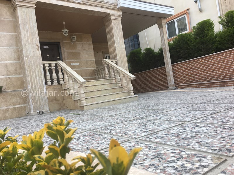 عکس شماره 674106 - اجاره ویلا با استخر و جکوزی چالوس - نمای حیاط ویلا