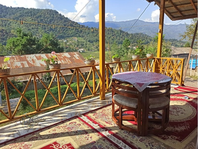 عکس شماره 678205 - اجاره ویلا جنگلی روستایی ماسال - تراس ویلا