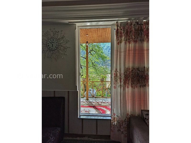 عکس شماره 678210 - اجاره ویلا جنگلی روستایی ماسال - پذیرایی و پنجره بزرگ