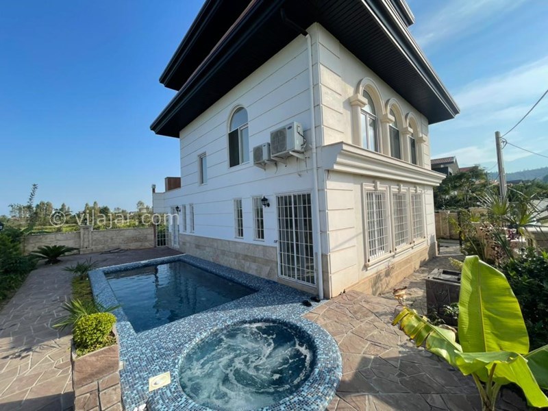 عکس شماره 681322 - اجاره ویلا با استخر روباز رامسر - 