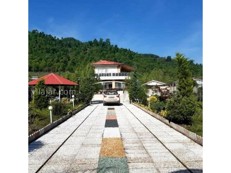 عکس شماره 681382 - اجاره ویلا در شاندرمن گیلان - نمای ویلا از جلوی در ورودی