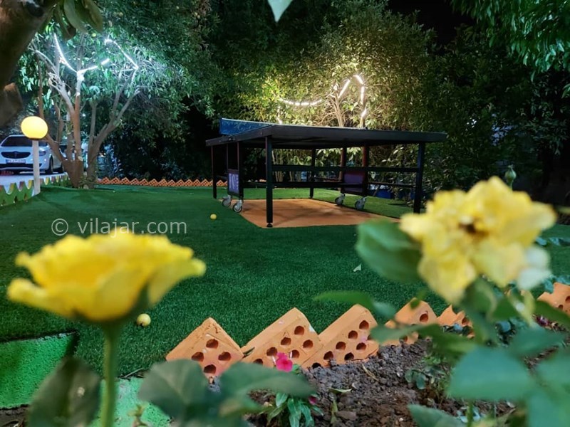 عکس شماره 684785 - متل ویلا رعنا با استخر در دزفول - نمای زیبای متل ویلای رعنا در شب -شاه نشین و میز پینگ پنگ غرق در درختان مرکبات /نظافت ،آراستگی، نظم و تکریم مهمان شعار متل رعناست 