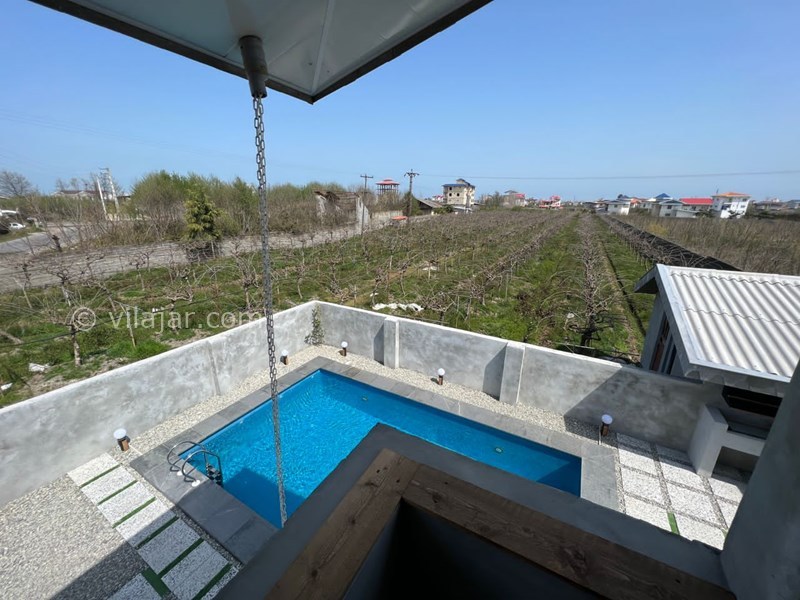 عکس شماره 686410 - اجاره ویلا با استخر روباز رامسر - 