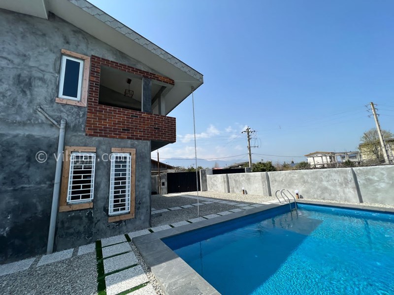 عکس شماره 686431 - اجاره ویلا با استخر روباز رامسر - 