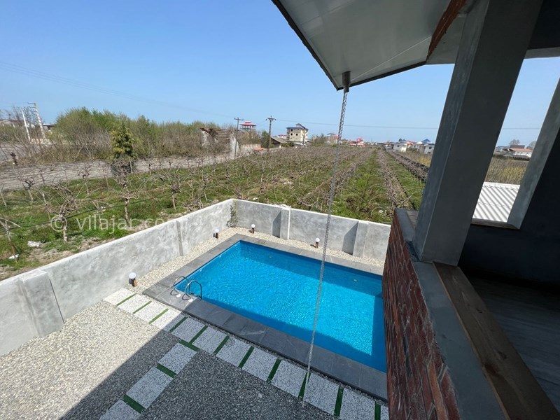 عکس شماره 686436 - اجاره ویلا با استخر روباز رامسر - 