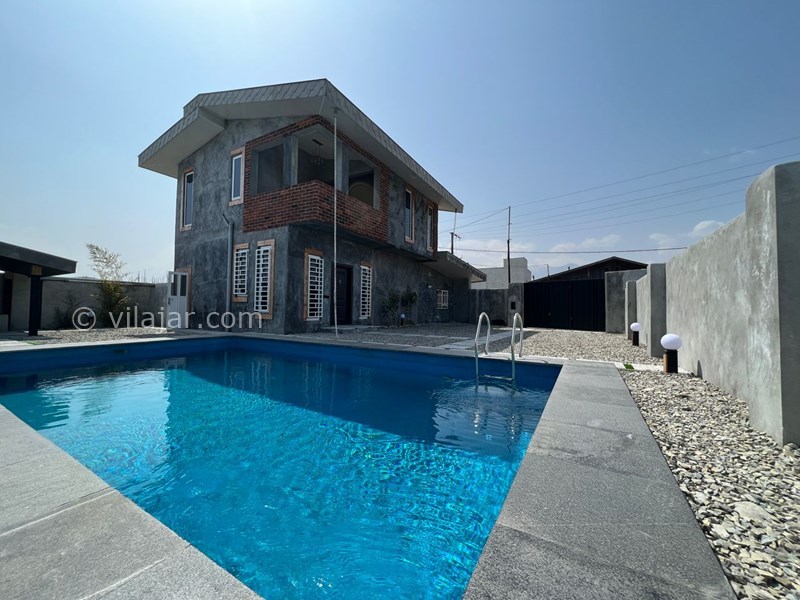 عکس شماره 686437 - اجاره ویلا با استخر روباز رامسر - 