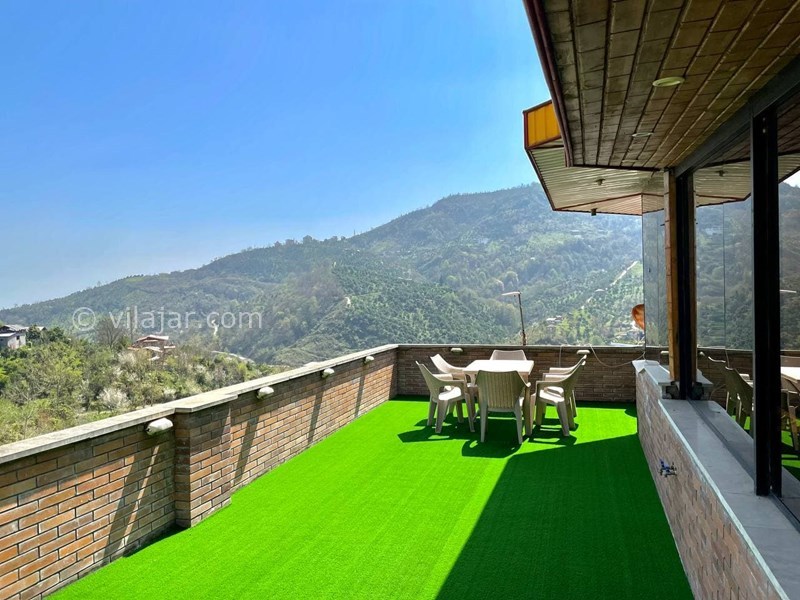 عکس شماره 688956 - ویلا با استخر جکوزی در اربکله رامسر - روف گاردن با ویو ابدی جنگل و کوه