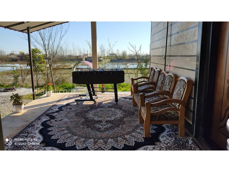 عکس شماره 690009 - اجاره ویلا در وشمه سرا ماسال - تراس طبقه همکف