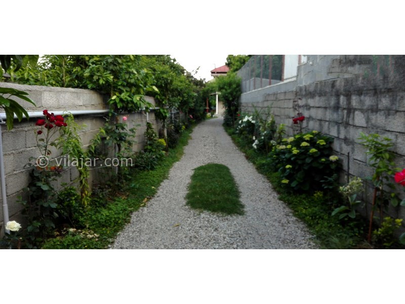 عکس شماره 690087 - اجاره واحد اقامتی مبله در رامسر - کوچه و اطراف ویلا