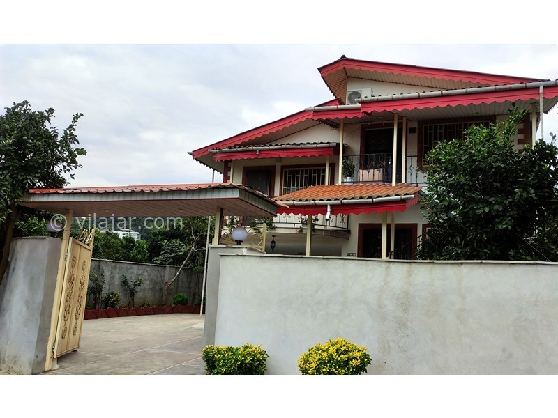 عکس شماره 690091 - اجاره واحد اقامتی مبله در رامسر - نمای کلی ویلا