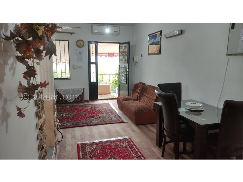 عکس شماره 690094 - اجاره واحد اقامتی مبله در رامسر - نمای پذیرایی