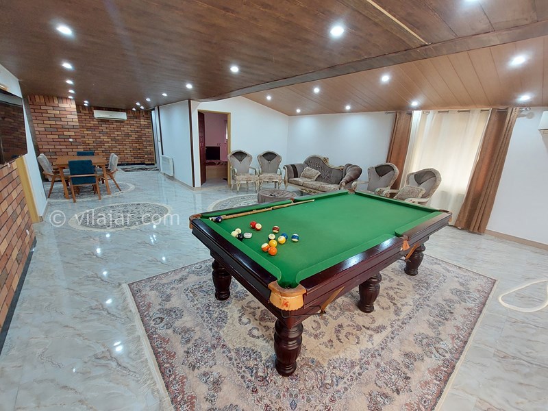 عکس شماره 691477 - اجاره ویلا در رامسر با استخر سرپوشیده - میز بیلیار